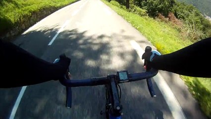 étape 17 - Descente de Peyresourde vers Loudenvielle