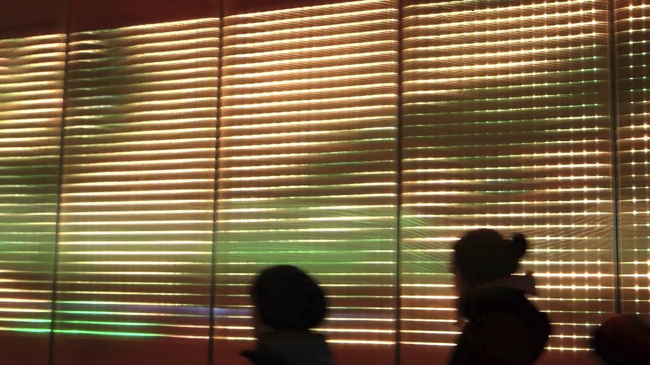 La traversée des Pixels, Miguel Chevalier, Forum des Halles