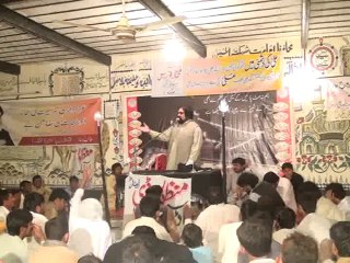 Zakir  Zargham Abbas majlis 26 March 2014 jalsa Bashir Salik