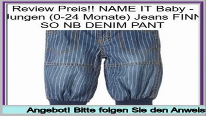kosteng�nstig NAME IT Baby - Jungen (0-24 Monate) Jeans FINN SO NB DENIM PANT