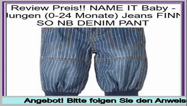 kosteng�nstig NAME IT Baby - Jungen (0-24 Monate) Jeans FINN SO NB DENIM PANT