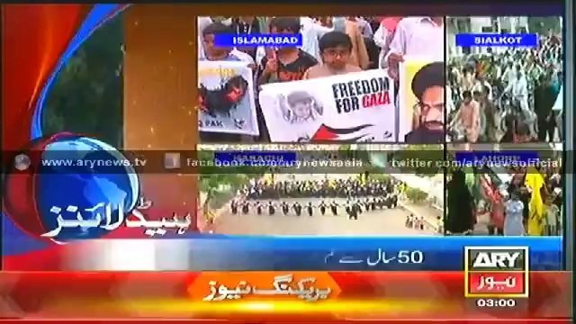 Headlines - 0300 - Saturday - 26 - July - 2014