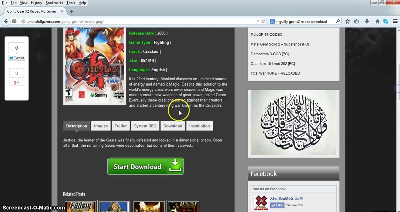 Download Guilty Gear X2 Reload PC Game - Simple & Easy