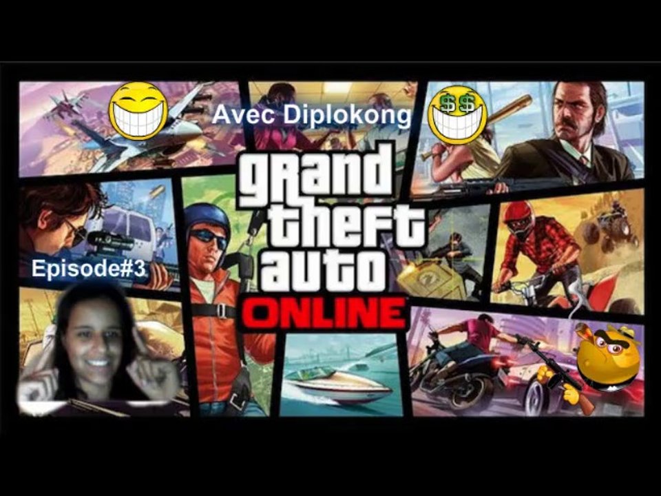 Gta5#3 online: balade et carnage! ( avec diplokong)