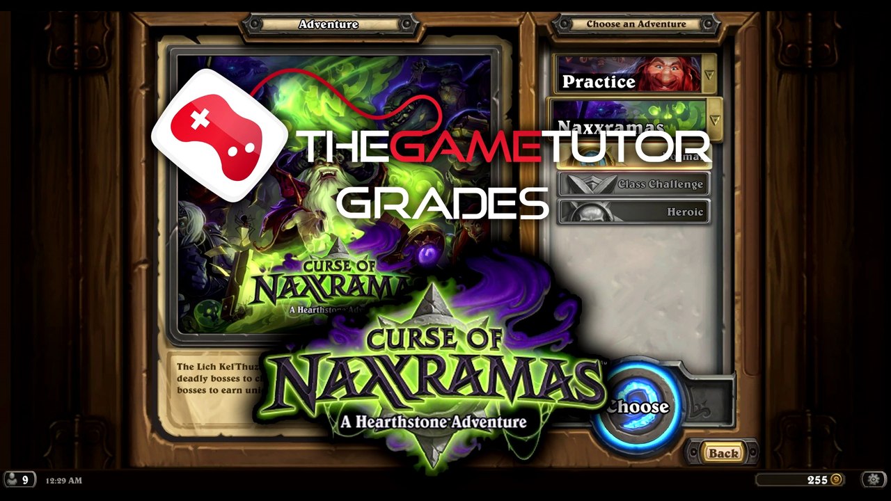 The Game Tutor Grades Hearthstone "Curse of Naxxramas"
