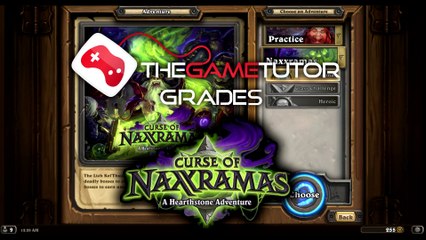 The Game Tutor Grades Hearthstone "Curse of Naxxramas"