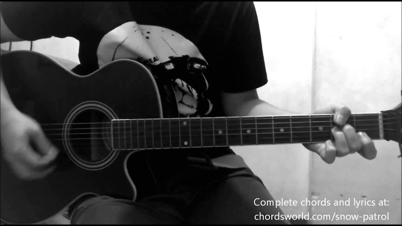 I Won't Let You Go Chords by Snow Patrol - How To Play - chordsworld.com