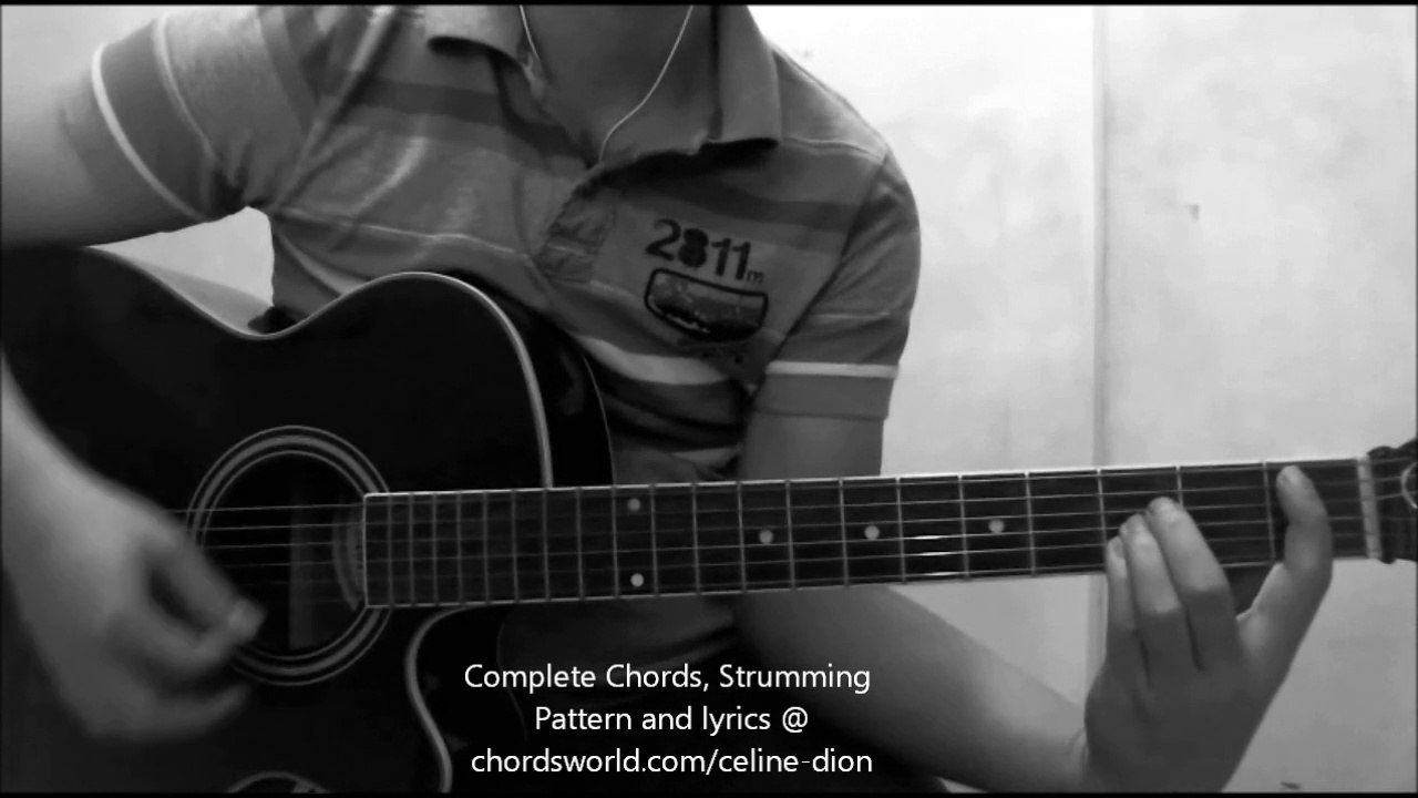 Somebody Loves Somebody Chords by Celine Dion - How To Play - chordsworld.com