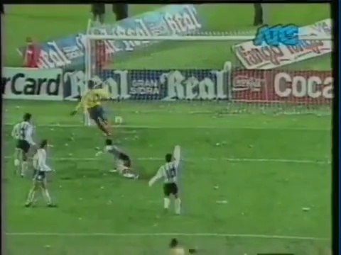 ARGENTINA - COLOMBIA (5 DE SEPTIEMBRE DE 1993 - BUENOS AIRES - TV. ARGENTINA)