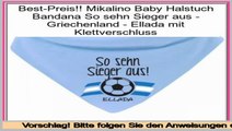 Angebote der Website Mikalino Baby Halstuch Bandana So sehn Sieger aus - Griechenland - Ellada mit Klettverschluss