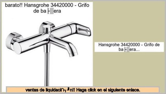 ventas de liquidaci�n Hansgrohe 34420000 - Grifo de bañera