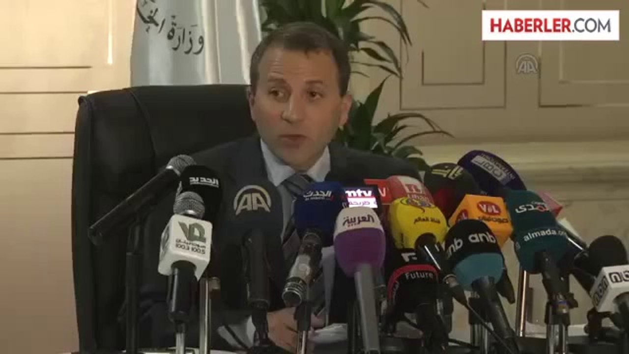 Lübnan Dışişleri Bakanı Basil -