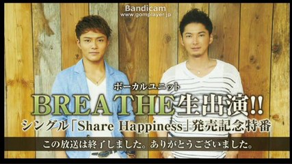 ニコぶり　プレ⑤終了後『asayake 二番途中まで』　BREATHE　2014.07.25