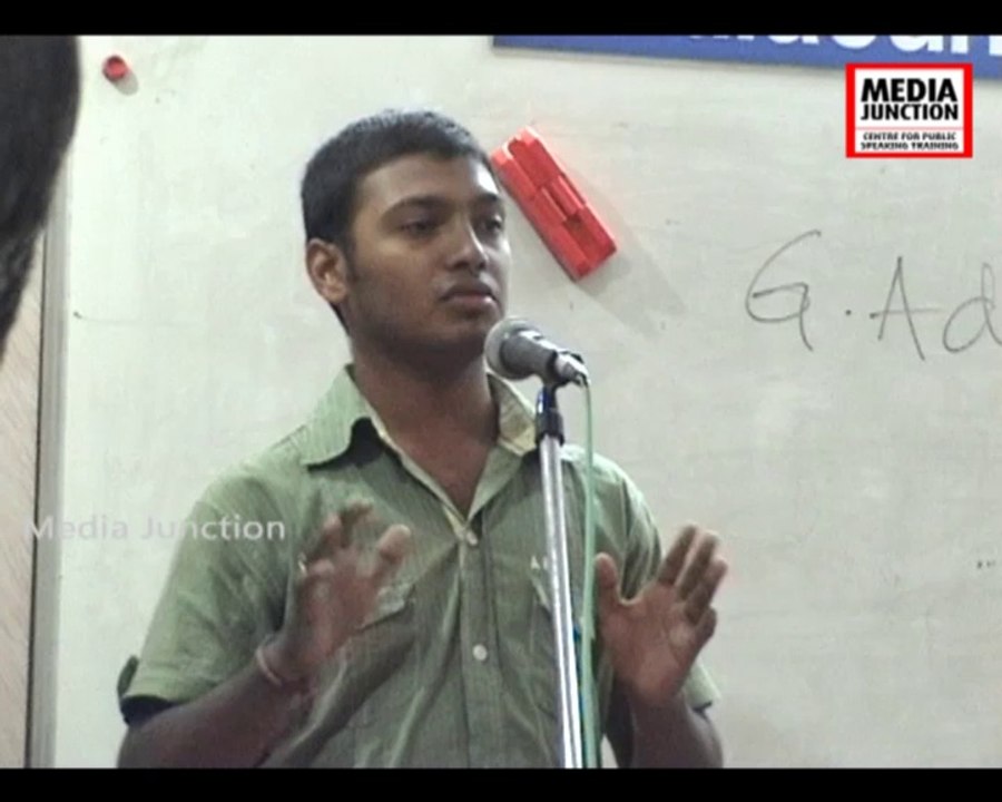 Public Speaking Training, Workshop at Media Junction,Hyderabad. (7)