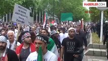 Berlin'de 'Küdus Günü' Yürüyüşüne Yahudiler de Destek Verdi