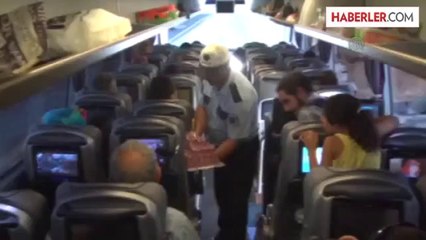 Ceza yerine lokum yediler -