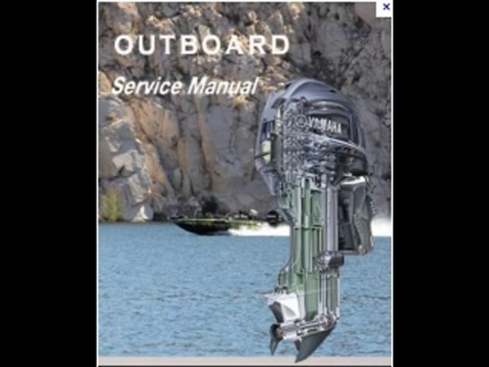 Yamaha 25J, 30D, 25X, 30X Outboard Service Repair Workshop Manual DOWNLOAD