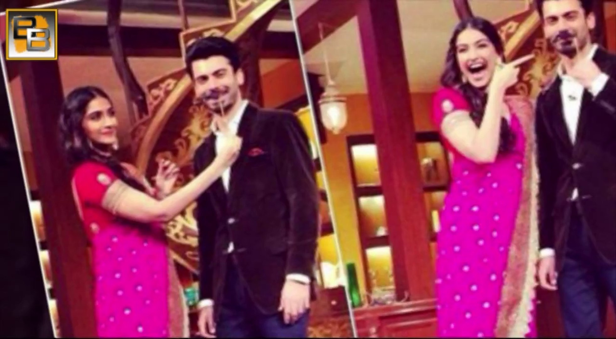 Khoobsurat Sonam Kapoor Fawad Khan on Comedy Nights with Kapil 26th July 2014 Episode PHOTOS