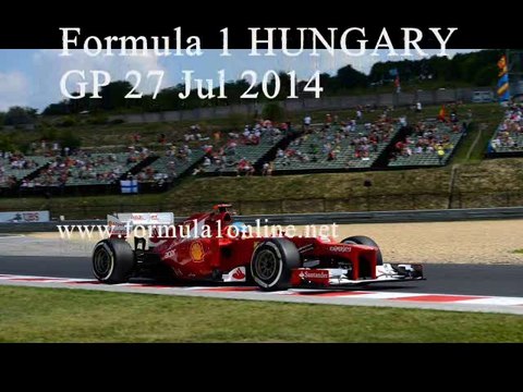Formula 1 HUNGARY GP Race 27 Jul 2014 HD