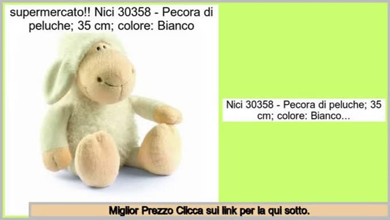 valutazione Nici 30358 - Pecora di peluche; 35 cm; colore: Bianco