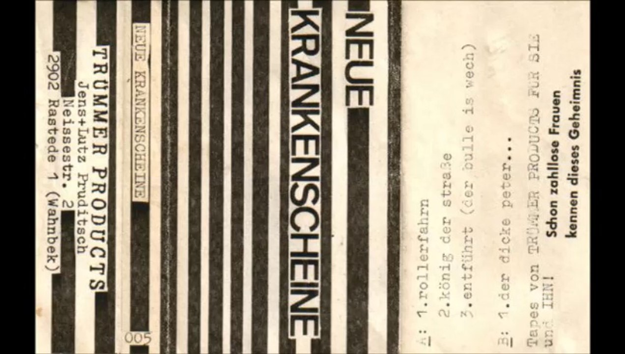 Neue Krankenscheine - S/t (Full album 1984)
