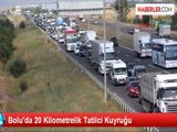 Yollarda Bayram Çilesi: İstanbul-Bolu Arası 12 Saat