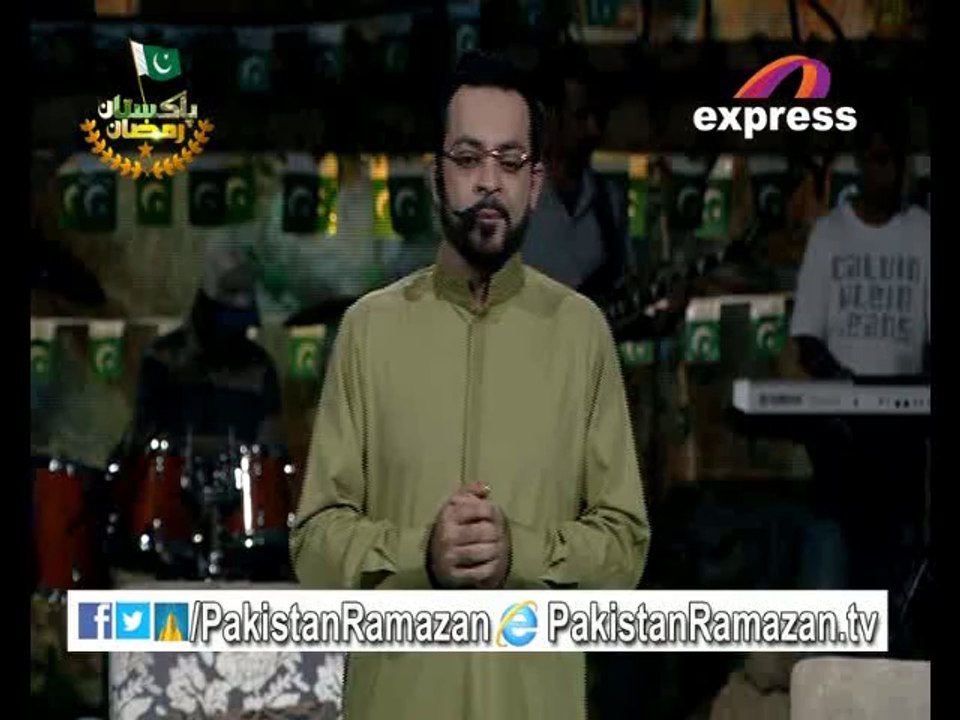 27th Iftari intro Iftar Aamir ke sath in Pakistan Ramazan 26-7-2014 Part 1