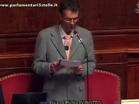 Decreto-legge competitività, L'intervento di Girotto (M5S) - MoVimento 5 Stelle