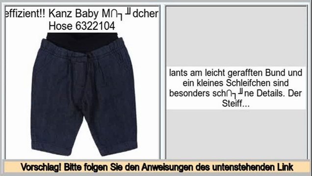 Niedrige Preise Kanz Baby M�dchen Hose 6322104