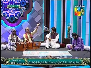 Abu Muhammad - Fareed Ayaz Qawal 2 at Jashn e Ramazan Live 26  Iftar Transmissio