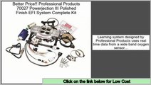Reviews And Ratings Professional Products 70027 Powerjection III Polished Finish EFI System Complete Kit