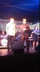 Pop Icon Huey Lewis Introduces Tyler Barham at Rhythm & Blues For a New ICU.