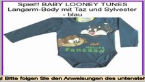 Am besten bewertet BABY LOONEY TUNES Langarm-Body mit Taz und Sylvester - blau