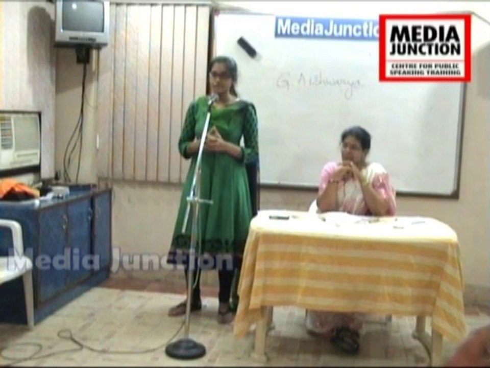 G.Aishwarya,Workshop Participant,Media Junction,Hyderabad.
