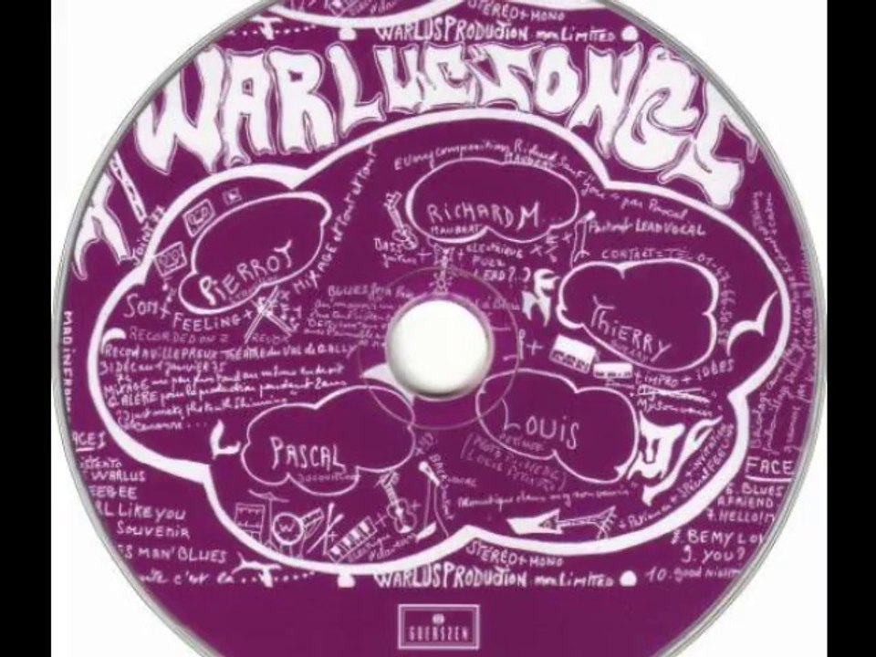 Warlus"Blues For A Friend"1975 France Acid Psych