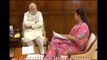 Rajasthan CM Vasundhara Raje calls on PM Narendra Modi