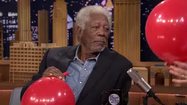 Morgan Freeman on Helium!
