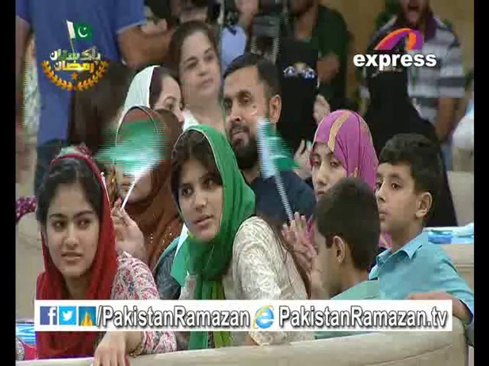 27th Iftari Ishaiya and Ishq ke Rung in Pakistan Ramazan 26-7-2014 Part 4