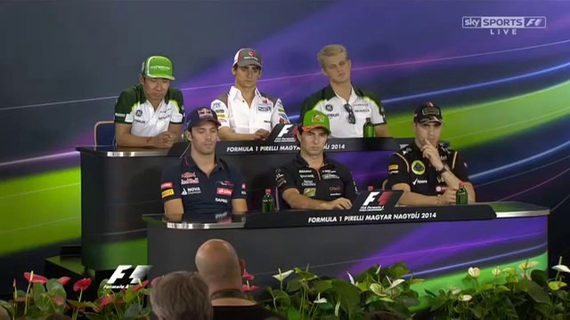 F1 2014 - 11 Hungarian GP - Thursday Press Conference