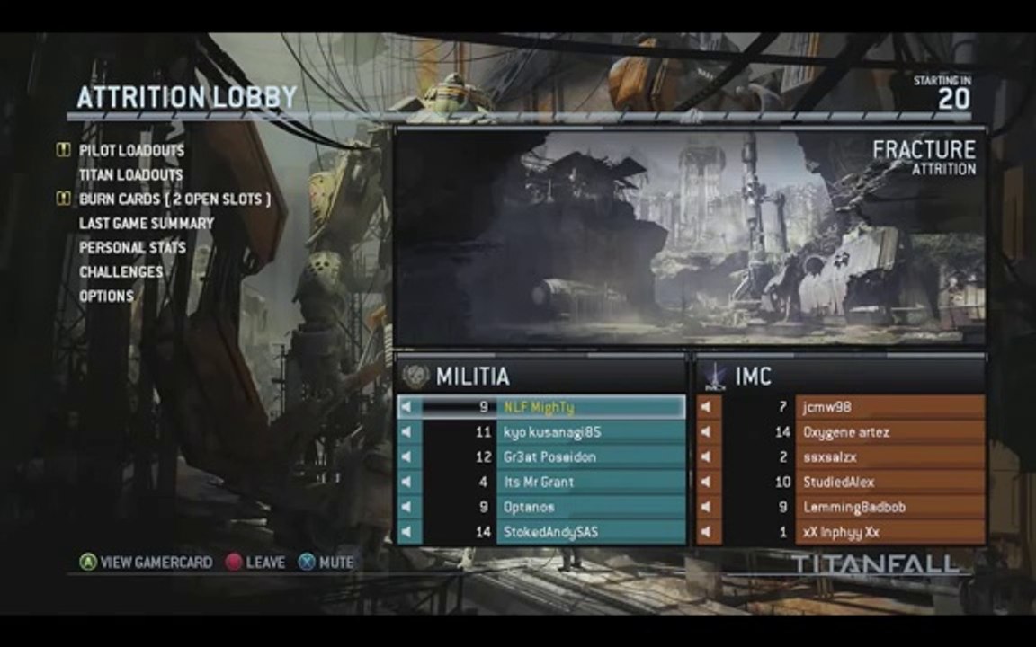 [Test] TitanFall Beta - Menu Attrition Gameplay