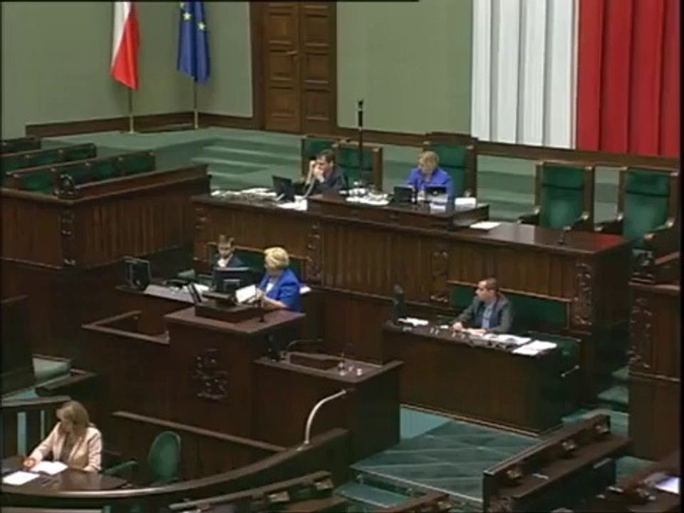 Poseł Maria Nowak - Wystąpienie z dnia 23 lipca 2014 roku.