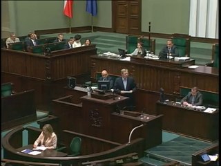 Poseł Zbyszek Zaborowski - Wystąpienie z dnia 23 lipca 2014 roku.