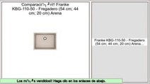 ventas de liquidaci�n Franke KBG-110-50 - Fregadero (54 cm; 44 cm; 20 cm) Arena