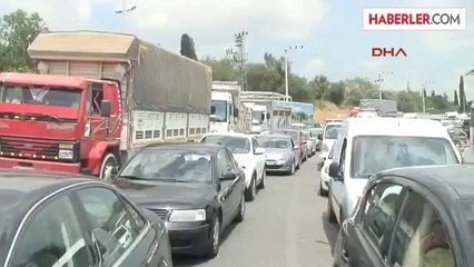 Gebze Bayram Tatili Trafiği Kabusa Dönüştü