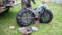 THIS GO ANYWHERE BIKE IN RUSSIAN WILL AMAZE YOU