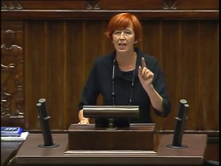 Poseł Elżbieta Rafalska - Wystąpienie z dnia 24 lipca 2014 roku.