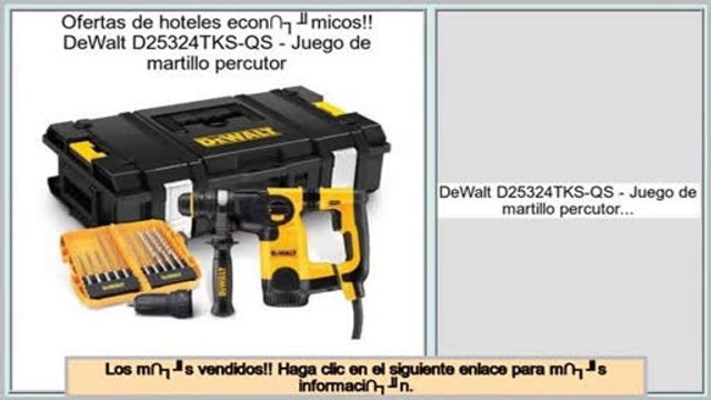 ventas de liquidaci�n DeWalt D25324TKS-QS - Juego de martillo percutor