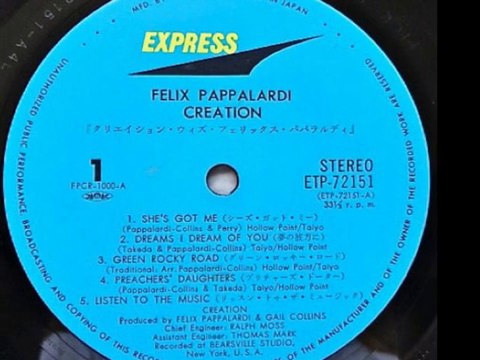 Felix Pappalardi & Creation She's Got Me 1976 Japan Hard Blues Rock