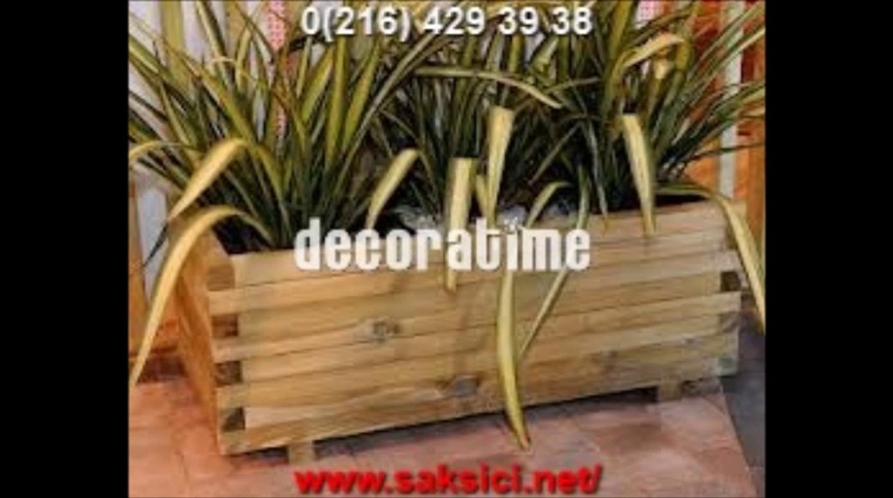 Ahşap Saksı Decoratime