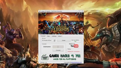 League of Legends - Riot Points Generator
